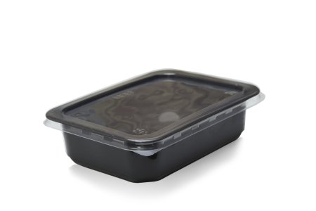 Упаковка пластиковая, черная, ПП-118,750мл (артикул: 010508021) купить в разделе «Пластиковая упаковка для салатов и полуфабрикатов».